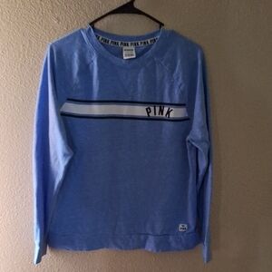 Victoria's Secret PINK Heather Blue Top